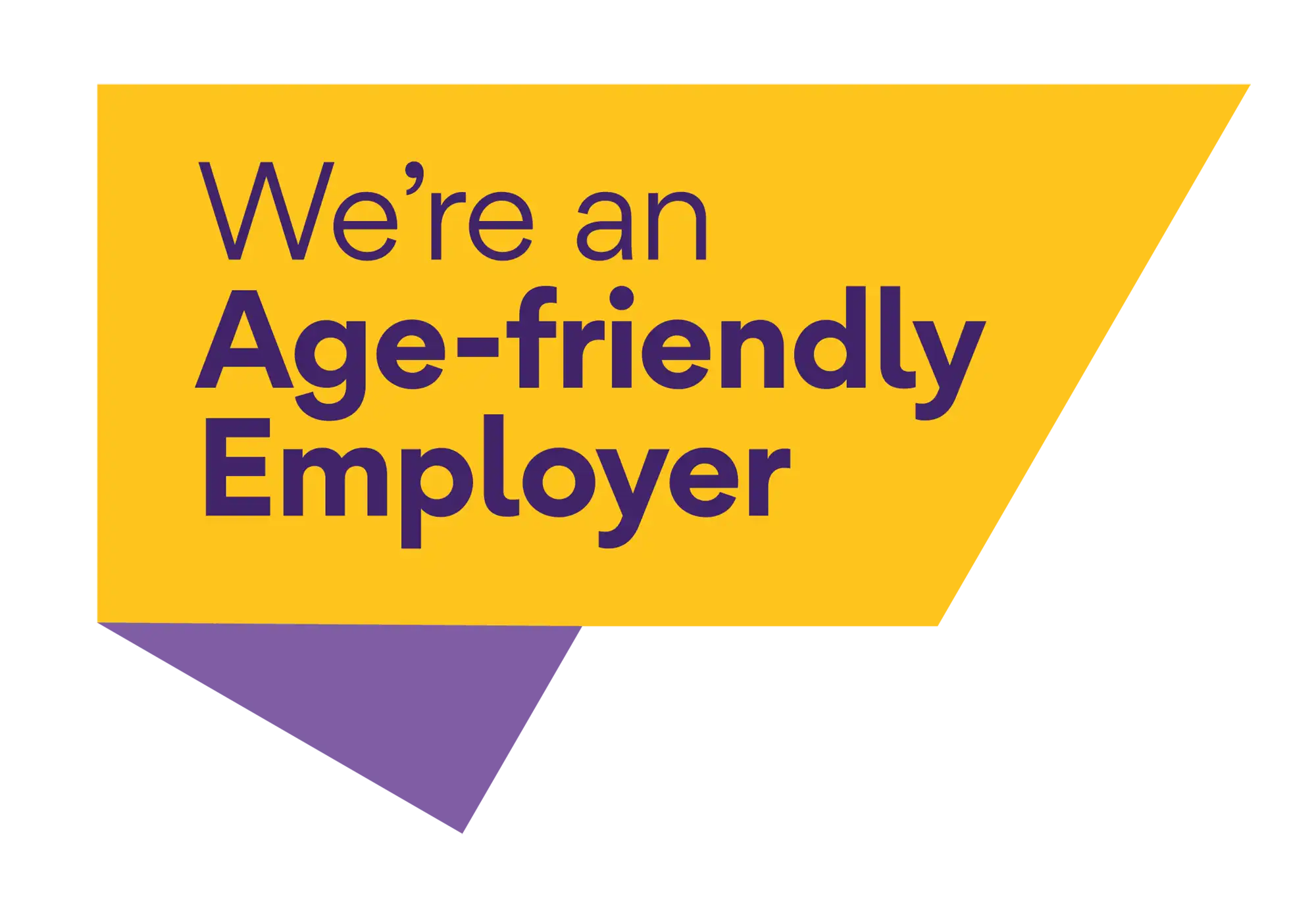 We're an Age-friendly Employer logo