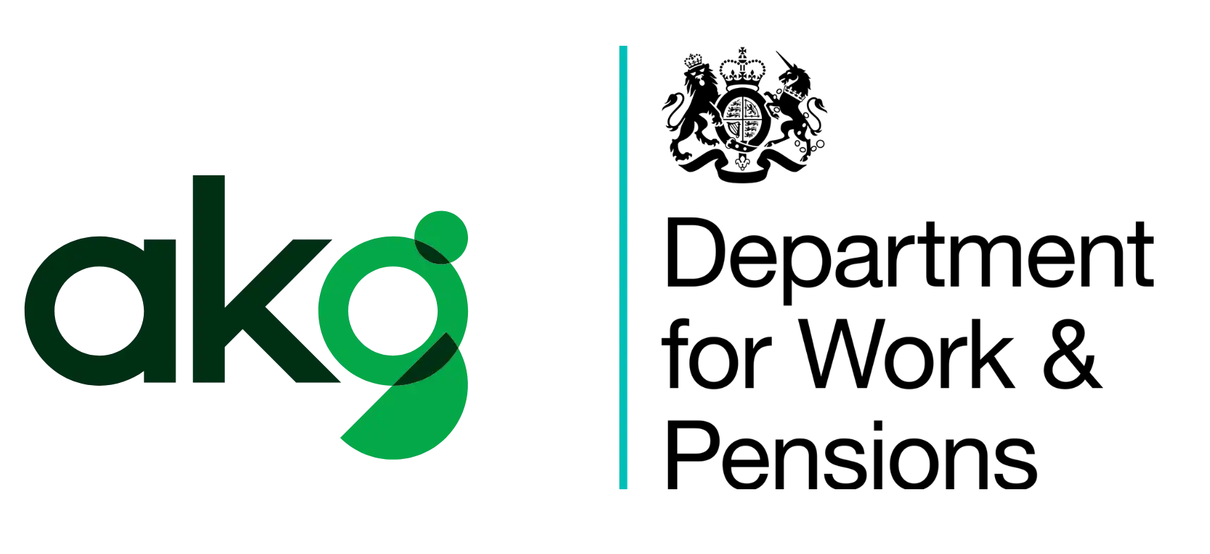 agk department for work and pensions logo