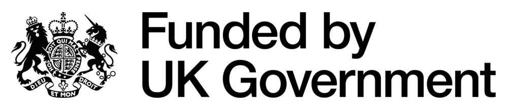 Funded by the UK Government logo