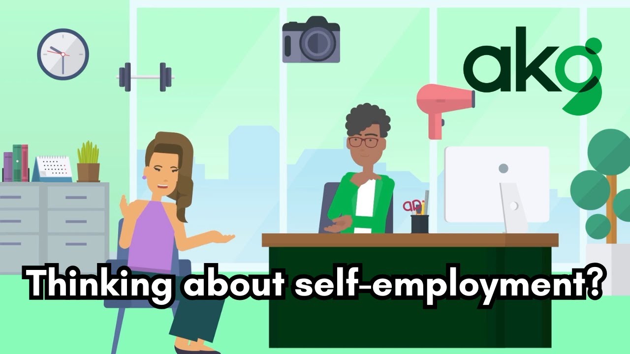 AKG self-employment video thumbnail