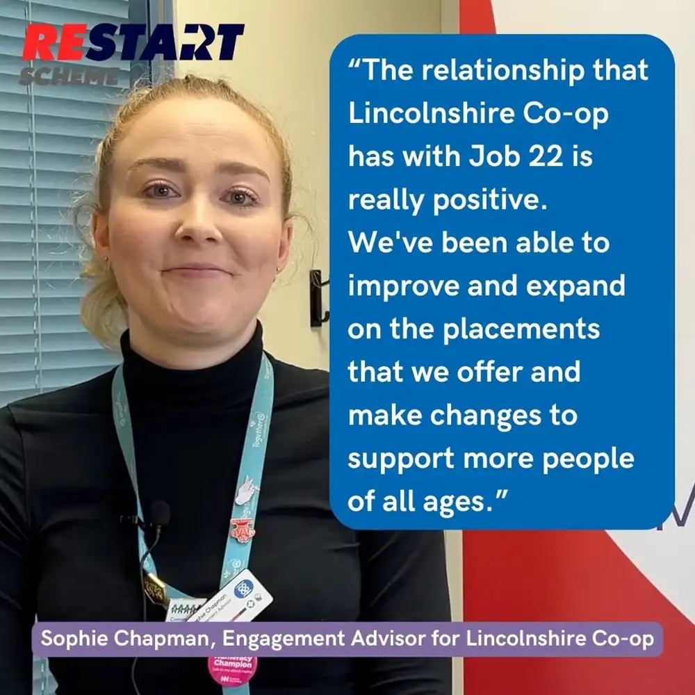 Sophie chapman, engagement advisor for Lincolnshire Co-op